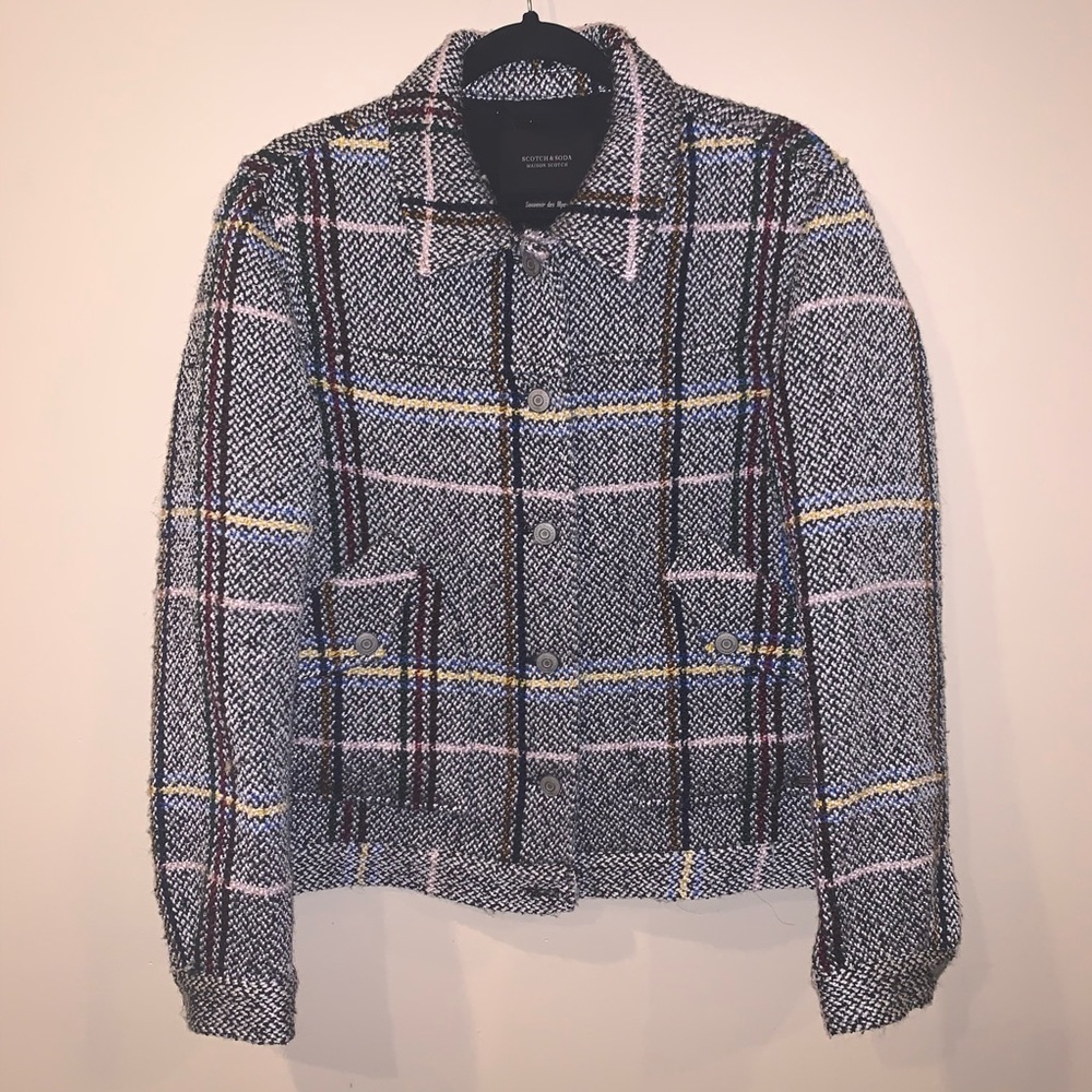 Scotch & Soda Plaid Jacket